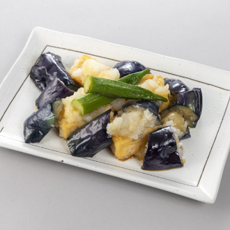 茄子と豆腐の揚げ浸し