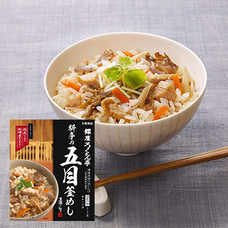 銀座ろくさん亭 料亭の五目釜めし